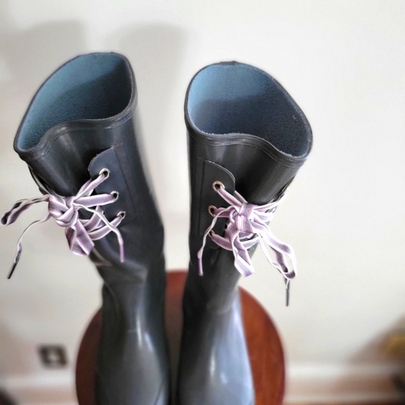 Sperry Shoes Sperry Wedgeheeled Rain Boots Poshmark